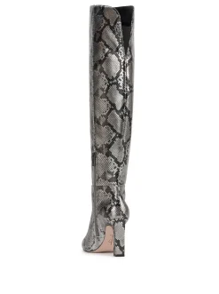 Jessica Simpson Mistia Over The Knee Boot In Chrome< Boots & Booties|Wide Width