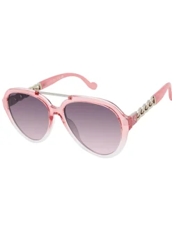 Jessica Simpson Modern Aviator Sunglasses In Cream To Fade< Sunglasses
