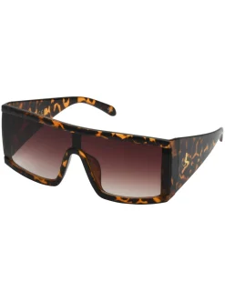 Jessica Simpson Modern Square Shield Sunglasses In < Sunglasses
