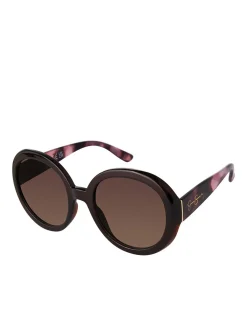 Jessica Simpson Oversized Fashionable Round Sunglasses In < Sunglasses