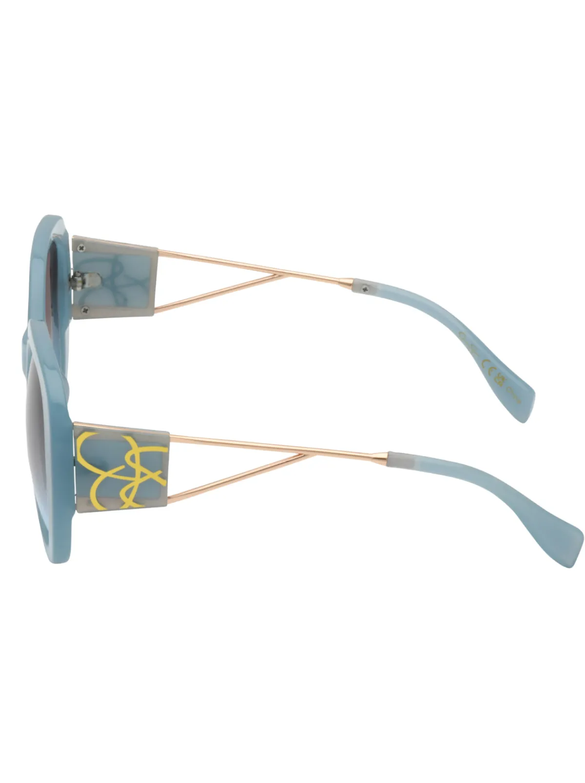 Jessica Simpson Oversized Oval Sunglasses In < Sunglasses