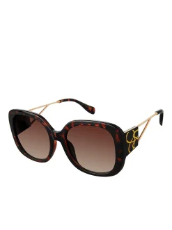 Jessica Simpson Oversized Oval Sunglasses In < Sunglasses