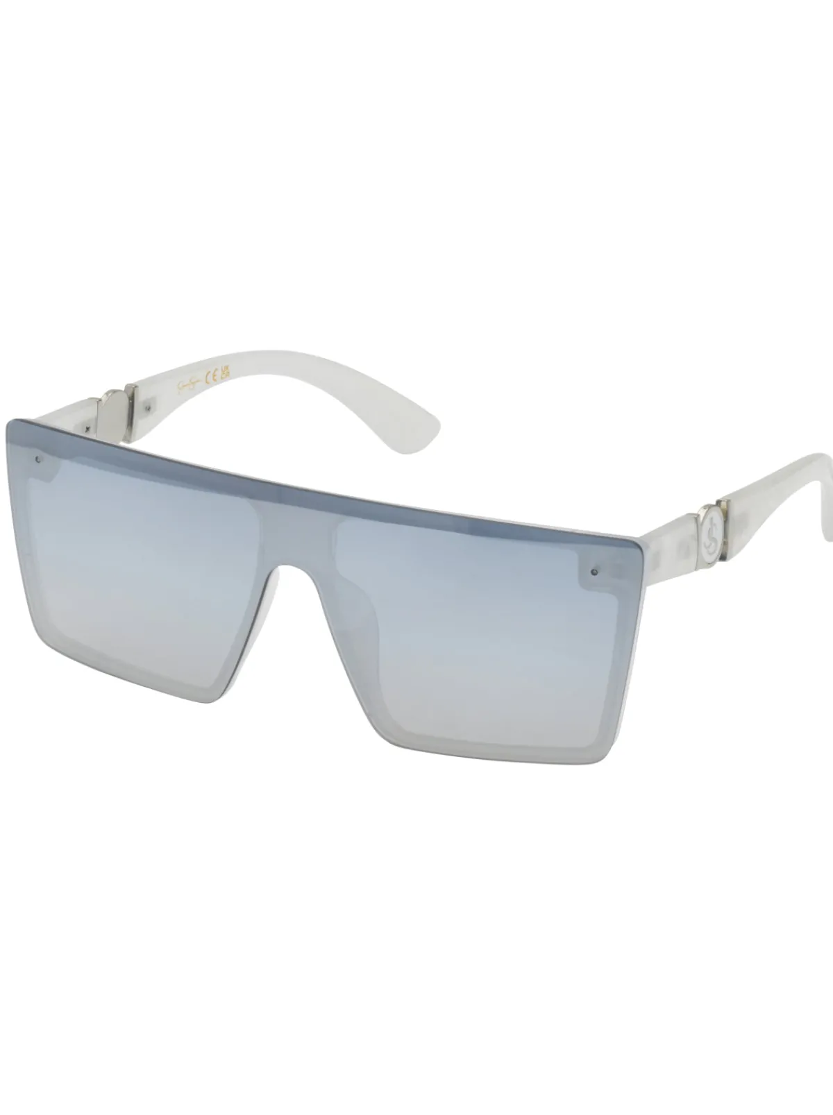 Jessica Simpson Oversized Square Shield Sunglasses In < Sunglasses