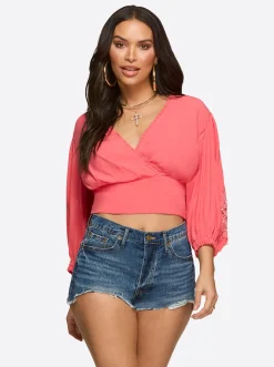 Jessica Simpson Patsy Top In < Tops & Tees