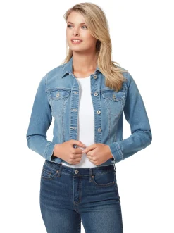 Jessica Simpson Pixie Jacket In < Denim|Jackets, Blazers & Kimonos