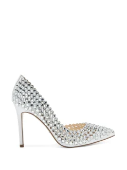 Jessica Simpson Preppi High Heel In White< Bridal