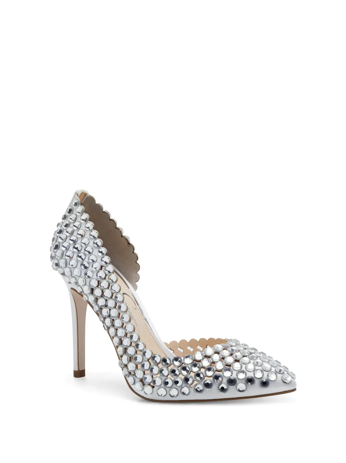Jessica Simpson Preppi High Heel In White< Bridal