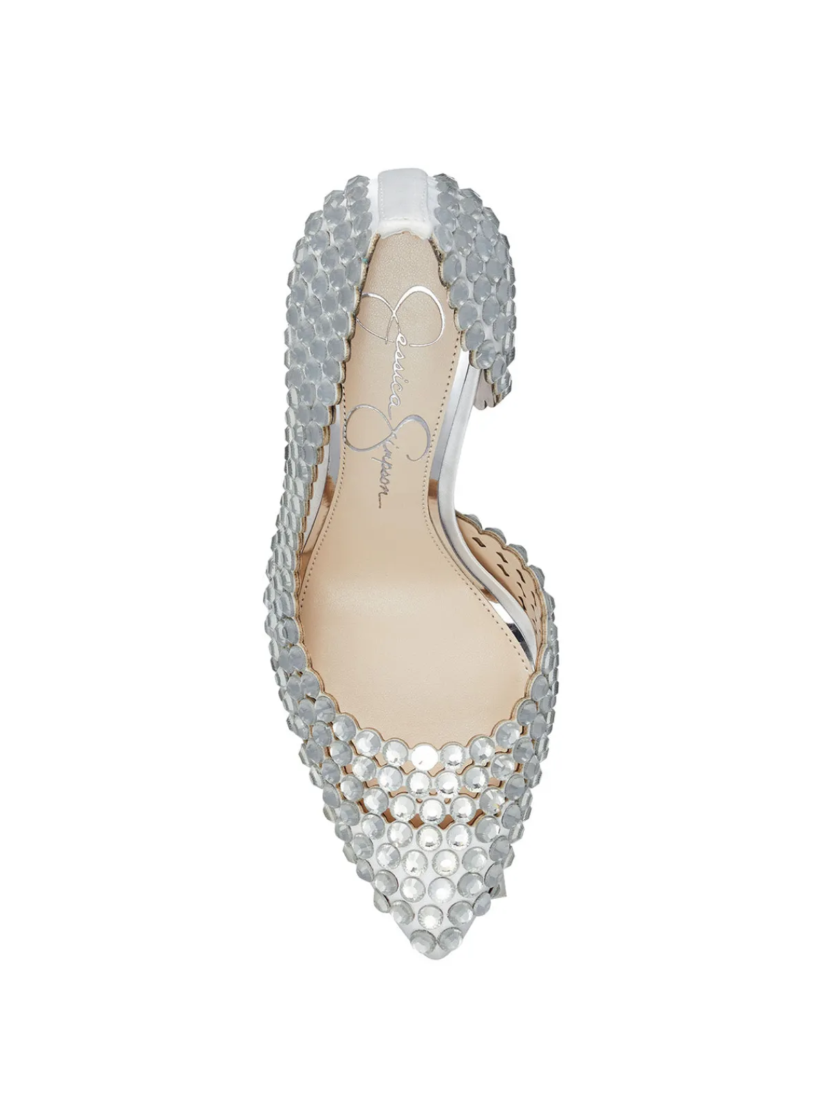 Jessica Simpson Preppi High Heel In White< Bridal