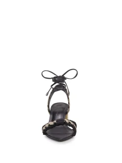 Jessica Simpson Prim Woven Block Heel Sandal In < Sandals