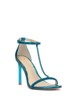 Jessica Simpson Qiven High Heel In Blue< Sandals