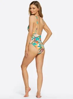 Jessica Simpson One Piece In Multi< Swim|One Piece Swim