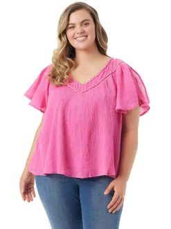 Jessica Simpson Serenity Top In < Tops & Tees