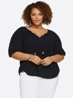 Jessica Simpson Sibyl Top In < Tops & Tees
