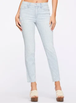 Jessica Simpson Spotlight High Rise Straight Jeans In < Denim