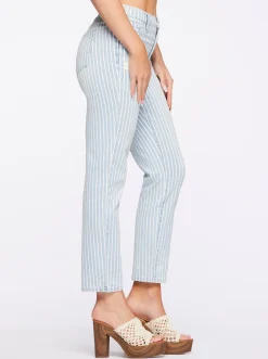 Jessica Simpson Spotlight High Rise Straight Jeans In < Denim