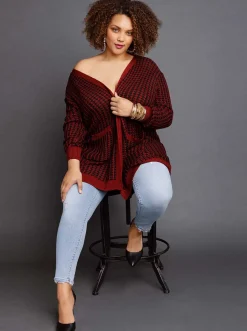Jessica Simpson Sterling Cardigan In < Jackets, Blazers & Kimonos|Sweaters