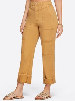Jessica Simpson Straight Cargo Ankle In < Bottoms|Denim