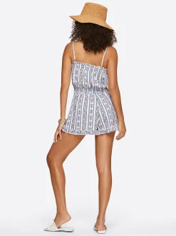 Jessica Simpson Romper In White Multi< Jumpsuits & Rompers|Swim