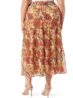 Jessica Simpson Sunita Tiered Skirt In < Bottoms|Sets