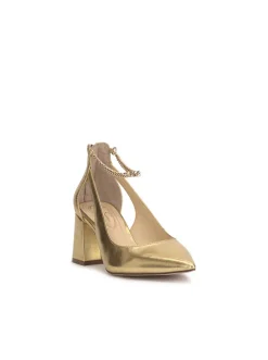 Jessica Simpson Sylan Chain Ankle Strap Pump In < Pumps