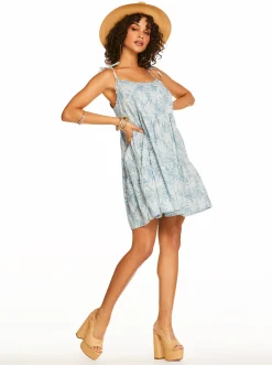 Jessica Simpson Tamaryn Dress In Palm Bliss< Dresses