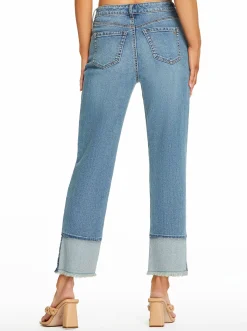 Jessica Simpson Throwback Straight Jeans In < Bottoms|Denim