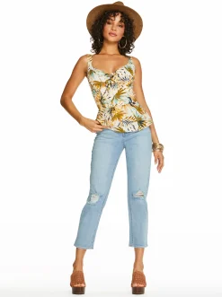 Jessica Simpson Throwback Straight Jeans In < Bottoms|Denim