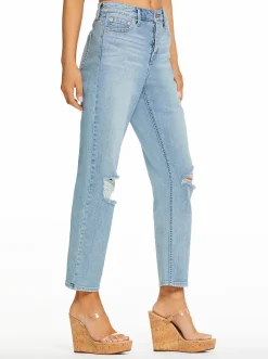 Jessica Simpson Throwback Straight Jeans In < Bottoms|Denim