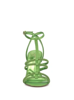 Jessica Simpson Tiannah T-Strap High Heel In Green< Sandals