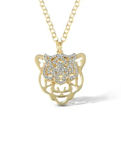 Jessica Simpson Tiger Necklace< Necklaces