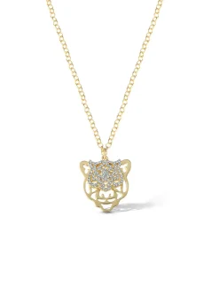 Jessica Simpson Tiger Necklace< Necklaces