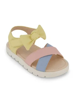 Jessica Simpson Toddler Tia Cross Sandals In Multi<Kids Kids