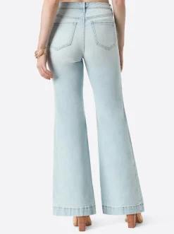 Jessica Simpson True Love Wide Leg Trouser Jeans In < Denim