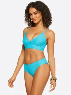 Jessica Simpson Under The Sea Cropped Cami In < Swim|Two Piece Swim