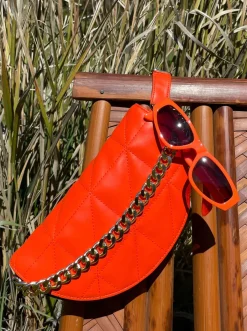 Jessica Simpson Vintage Oval Sunglasses In < Sunglasses
