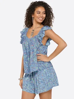 Jessica Simpson Violetta Top In < Sets|Tops & Tees
