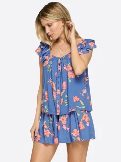 Jessica Simpson Violetta Top In < Sets|Tops & Tees