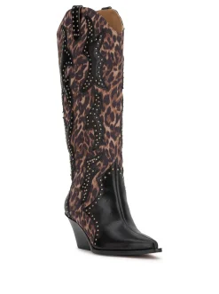 Jessica Simpson Zaikes Western Boot In Leopard< Boots & Booties