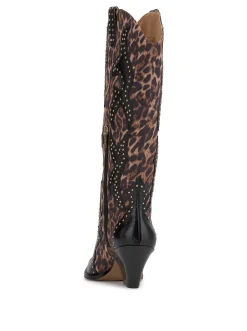 Jessica Simpson Zaikes Western Boot In Leopard< Boots & Booties